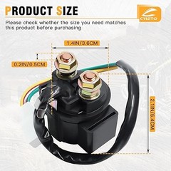 Starter Solenoid Relay for 4-Stroke 110cc 150cc 50cc 125cc 200cc 250cc 70cc 90cc