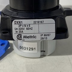 Meltric 22-18167 Inlet Plug DXN20 20A