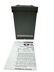 Connecticut Electric 50A Generator Power Inlet Box with Cover EGSPI50 (OB)