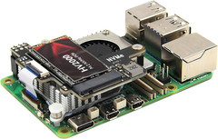X1003 Tiny Pcie to M.2 HAT Nvme SSD PIP Pcie Peripheral Board for Raspberry Pi 5