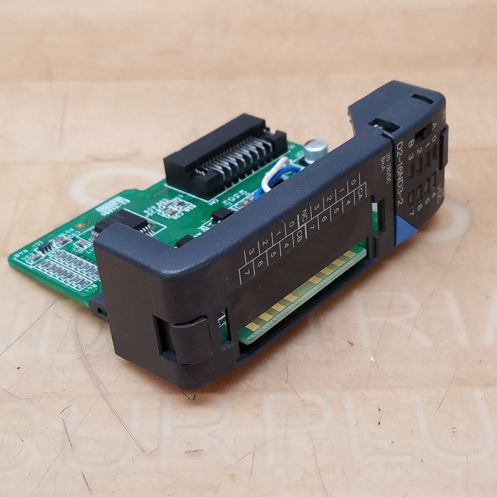 Koyo PLC Direct D2-16ND3-2 Current Sinking/ Sourcing Input Module, 24VDC – USED