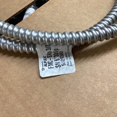 30 PCS (6’EA) SOUTHWIRE SNAP IN LIGHT FIXTURE WHIP 55293001 18-3 METAL CLAD ED4U