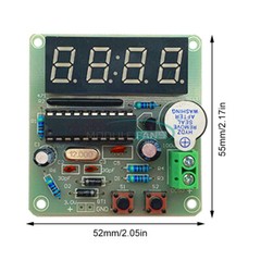 Digital 4-Bit Electronic Clock Electronic Production DIY Soldering Learning Kit