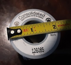 Consolidated Electronic Wire and Cable 100ft Black RoHs