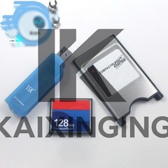 Reader 128MB/256MB/512MB/1G/2G CF Compact Flash Card+CF-PCMCIA Adapter+SSK