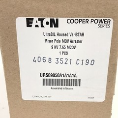 Cooper URS09050A1A1A1A UltraSIL Housed VariSTAR Riser Pole MOV Arrester New