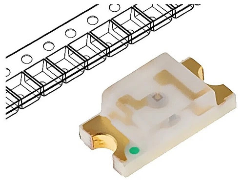 10X S170AC-1BG LED SMD 2012 Orange 150mcd 2×1.25mm 120�� 1.6-2.4V 20mA 60mW LUCK