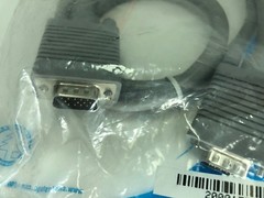 CABLES TO GO 35563 3ft SXGA HD15 M/M MONITOR CABLE-GREY, NEW