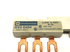 Telemacanique GV2G454 Comb Busbar 63A 690V 055587 LOT OF 2