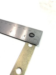 QTY-2 MS25226-6-8 cadmium plated 8 hole BUS bar conductor terminal link 11 x 5/8