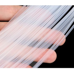 PTFE Tubing Pipe φ0.5mm-φ5mm HIGH TEMP Tube 600V 200℃ Clear Red Black White