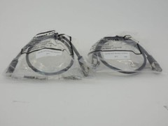 *Lot of 2* Ethernet Patch Cable 2FT Cat.5E STP Boosted 350MHz – NEW Surplus!