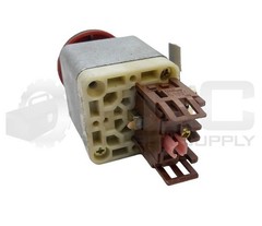FUJI ELECTRIC AH30-V SELECTOR SWITCH RED MUSHROOM 600VAC