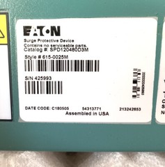 EATON CORPORATION SPD120480D3M / SPD120480D3M Working Unit