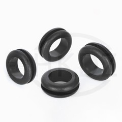 Open Wiring Grommets Rubber Black Open Grommet Cable Hole Electrical 3mm – 80mm