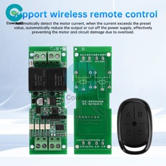 DC 12V 24V 10A Motor Forward Reverse Controller Module & Wireless Remote Control