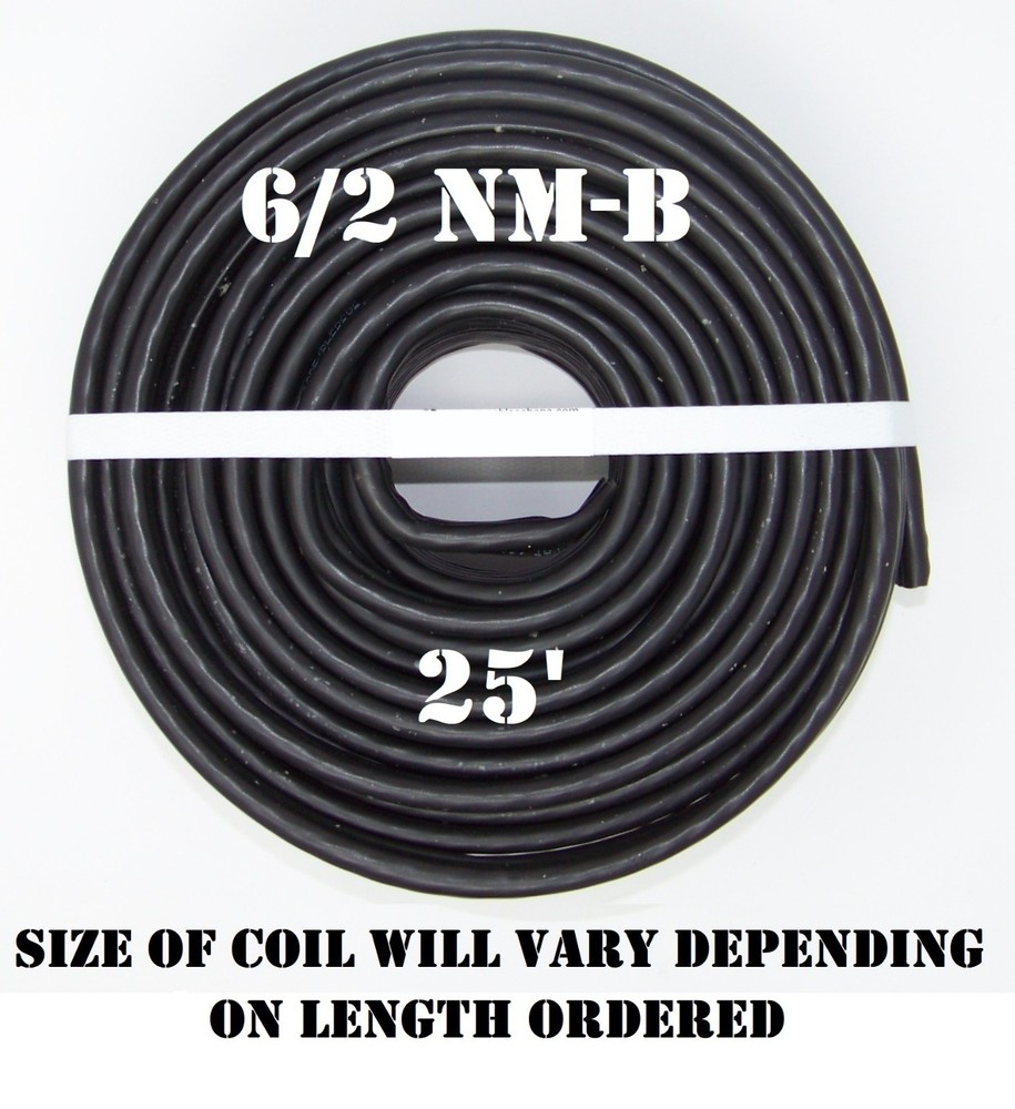 6/2 NM-B x 25′ Southwire “Romex®” Electrical Cable