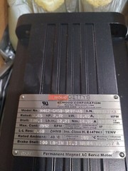 ELWOOD GETTYS M462-GMSB-020Y-AB Rated: 3.65 HP, 2.72kW, 13,45 A,3000RPM