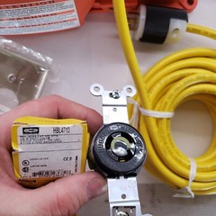 531-SWHOXG Line Master Hercules Foot Switch, & HBL4710 Outlet & Plate