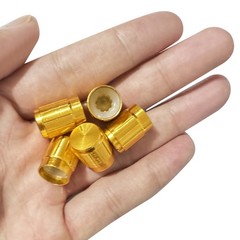 5pcs Potentiometer Knob Gold Tone Rotary Knob 13mm x 17mm Volume Control Knob