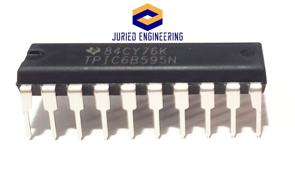 10PCS TPIC6B595N 74HC595 8-bit shift register with 150mA/ch IC