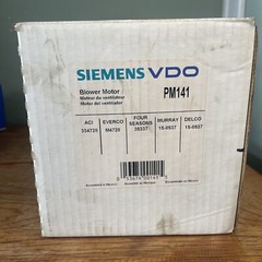 Siemens PM141 blower motor