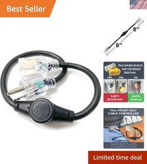 Heat Cable Controller Thermostat Weatherproof Outdoor Digital Certified
