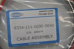NEW Metrix Vibration Solutions 2-Pin Cable Assembly Part# 9334-111-0030-0040