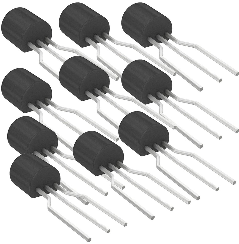 N Channel Mosfet BS170 60V 500mA TO-92 Transistor Set 10Pcs Semiconductor