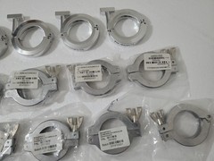 29pcs NW40 / KF40 WING-NUT CLAMP Aluminum – Vacuum Part Lot NEW
