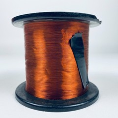 Vintage Phelps Dodge Copper Products INCA 40 AWG .0031 Wire Spool Heavy Sodereze