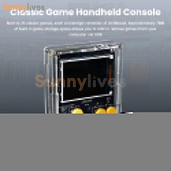 DIY Game Console Kit LCD Multifunctional Weather Clock AI Voice Dialogue Gift