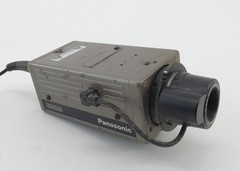 Panasonic WV-BL204 Security Camera 24VAC CCTV W/ WV-LA12B2 12mm 1:1.4 TV Lens