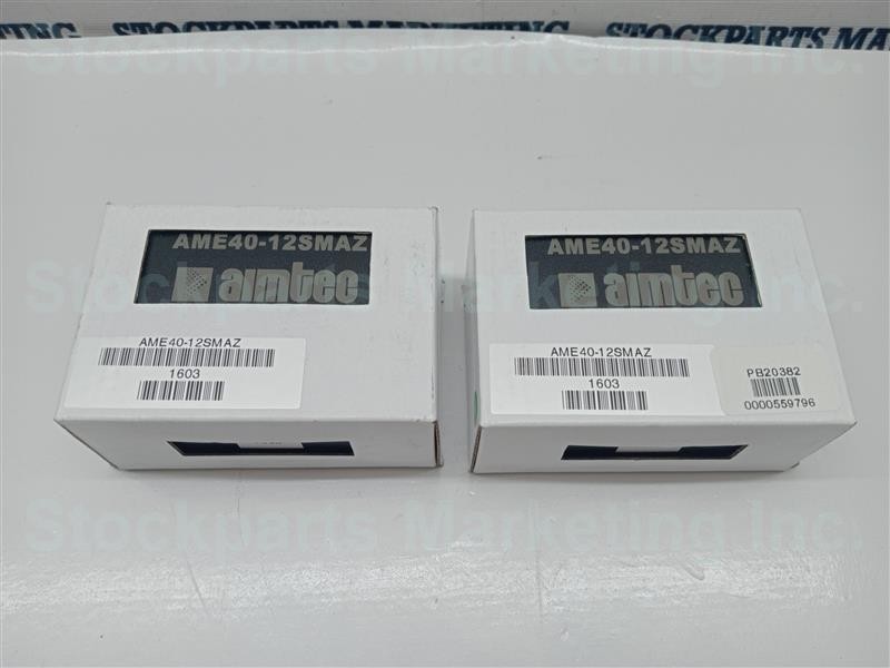 LOT 2 Pcs. AIMTEC AME40-12SMAZ AME4012SMAZ Power Supply Module 12Vdc/3.33A
