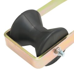 Steel Colored Zinc Zinc-Plated 3inch Cable Roller W/ Fiber Optic Cable For RO300