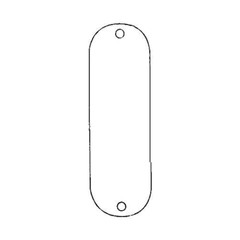 SEPCO 4, 1-1/4 to 1-1/2″, Zinc Plated Steel, Screw, Conduit Body Cover, 1 pc