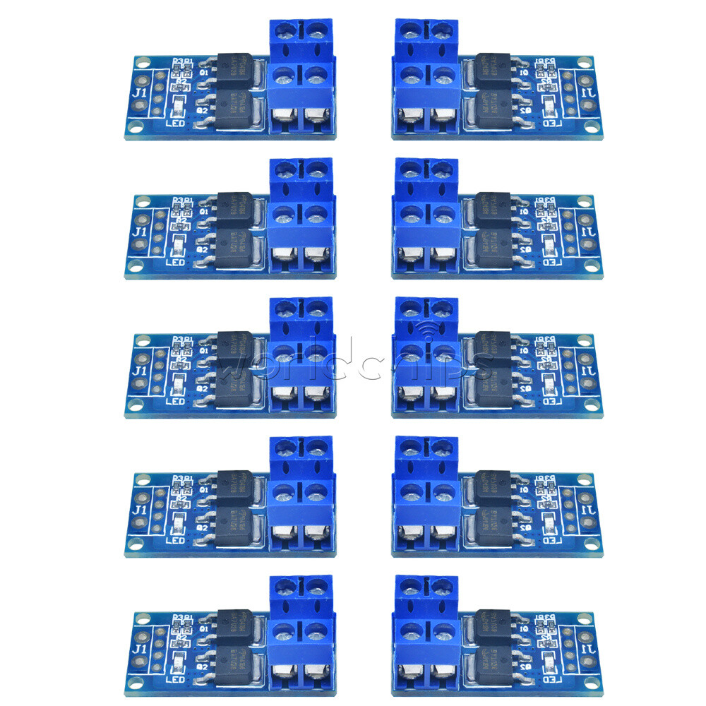 1-10PCS 15A 400W MOS FET Trigger Switch Drive Module PWM Regulator Control Panel