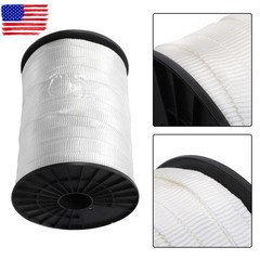 3/4″ × 600′ Mule Tape Flat Rope，Polyester Pull Tape，2500 Lb Tensile Capacity