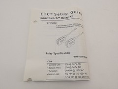 ETC 7023K1001 SMTSW 1-Pole Relay Kit SmartSwitch Electronic Theatre Controls