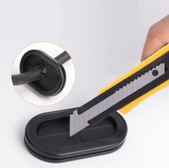 Oval Blanking Blind Rubber Wiring Grommet Dual Sided Closed Cable Hole Plug Bung