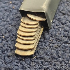 (QTY 10) nVent 99GF Eriflex Braided Ground Strap, 6-5/8 in. Overall Length