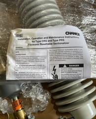 Hubbell Chance C740692P Electronic Sectionalizer KV BIL 170 KV MAX 38 USA