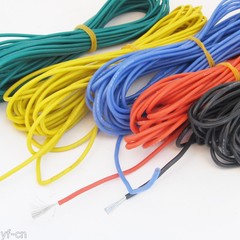 5M 20AWG Flexible Soft Silicone Wire Tin Copper RC Electronic Cable 5 colors