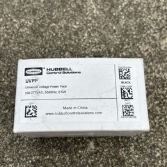 Hubble UVPP Building Automation Universal Voltage Power Pack Black