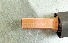 Welding Shunt Copper Wire Spot Welder 600 MCM 600 x 18