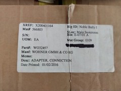 Wohner eec6063-l busbar adapter
