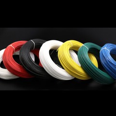 Stranded PTFE Silver Plated Copper Cable Wire FEP Cable 0.12mm²~10mm² 28/30AWG
