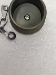 Amphenol MS25042-18D, MS2504218D Threaded Dust Cap With Chain, New
