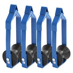 For Universal For RO300 Up to 3″ Diameter Blue Powder Coated Steel Cable Roller