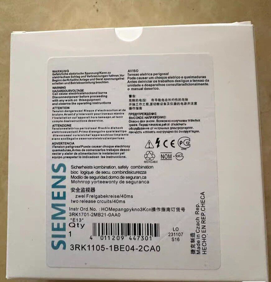 1PC NEW SIEMENS 3RK1105-1BE04-2CA0 Control Module 1 Year Warranty